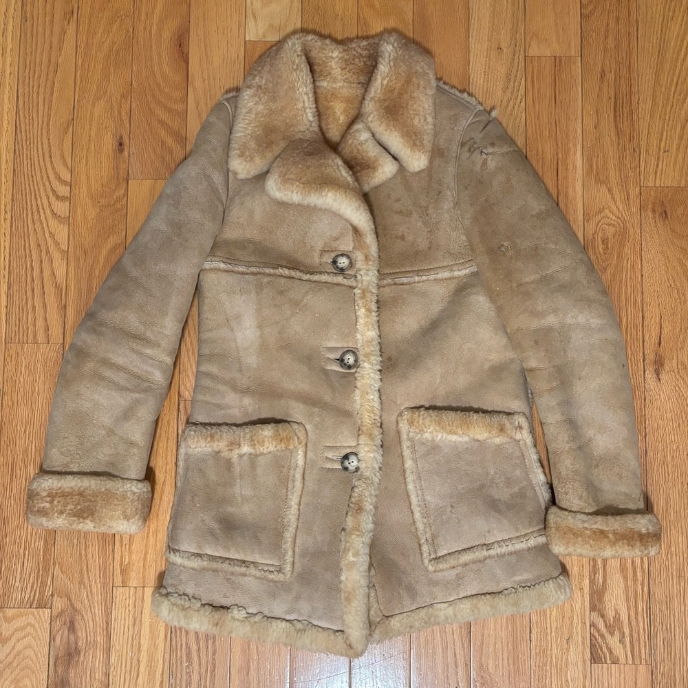 Vintage Sheepskin Coat